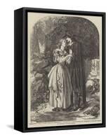 Mermaiden's Well, Vide Bride of Lammermoor-John Absolon-Framed Stretched Canvas