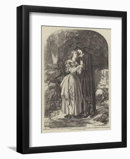 Mermaiden's Well, Vide Bride of Lammermoor-John Absolon-Framed Premium Giclee Print