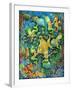 Mermaids and Gold Fish-Bill Bell-Framed Giclee Print