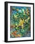 Mermaids and Gold Fish-Bill Bell-Framed Giclee Print