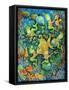 Mermaids and Gold Fish-Bill Bell-Framed Stretched Canvas