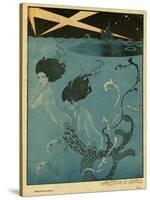 Mermaids and U-Boats-Georges Barbier-Stretched Canvas