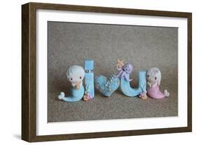 Mermaids I Love You-null-Framed Photographic Print