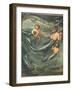 Mermaids in the Deep, 1882-Edward Burne-Jones-Framed Giclee Print