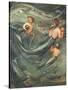 Mermaids in the Deep, 1882-Edward Burne-Jones-Stretched Canvas
