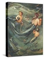 Mermaids in the Deep, 1882-Edward Burne-Jones-Stretched Canvas