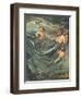 Mermaids in the Deep, 1882-Edward Burne-Jones-Framed Giclee Print