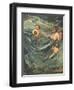 Mermaids in the Deep, 1882-Edward Burne-Jones-Framed Giclee Print