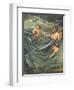 Mermaids in the Deep, 1882-Edward Burne-Jones-Framed Giclee Print