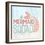 Mermaids Squad-Kimberly Allen-Framed Art Print