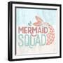Mermaids Squad-Kimberly Allen-Framed Art Print