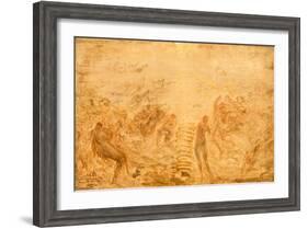 Mermaids Under Water, 1874-Felix Ziem-Framed Giclee Print