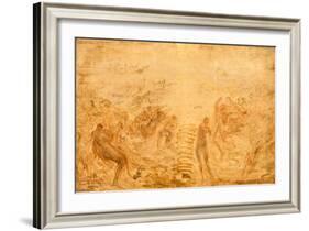 Mermaids Under Water, 1874-Felix Ziem-Framed Giclee Print