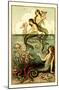 Mermaids-null-Mounted Poster