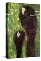 Mermaids-Gustav Klimt-Stretched Canvas