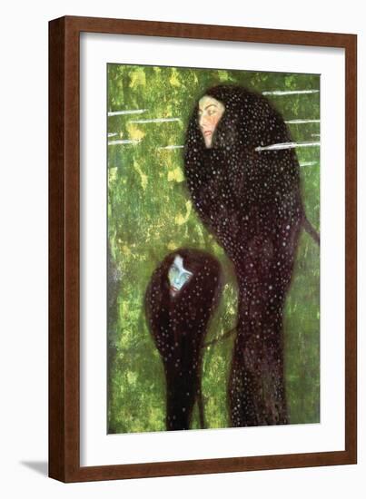 Mermaids-Gustav Klimt-Framed Art Print