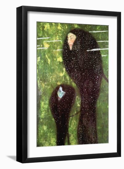 Mermaids-Gustav Klimt-Framed Art Print