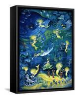 Mermaids-Bill Bell-Framed Stretched Canvas