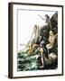 Mermaids-Nadir Quinto-Framed Giclee Print