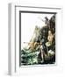 Mermaids-Nadir Quinto-Framed Giclee Print