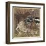 Merman-Arthur Rackham-Framed Art Print