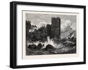 Mermer Kali on the Sea of Marmora, Constantinople, Istanbul, Turkey, 19th Century-null-Framed Giclee Print