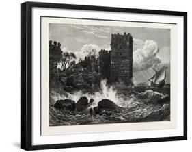 Mermer Kali on the Sea of Marmora, Constantinople, Istanbul, Turkey, 19th Century-null-Framed Giclee Print
