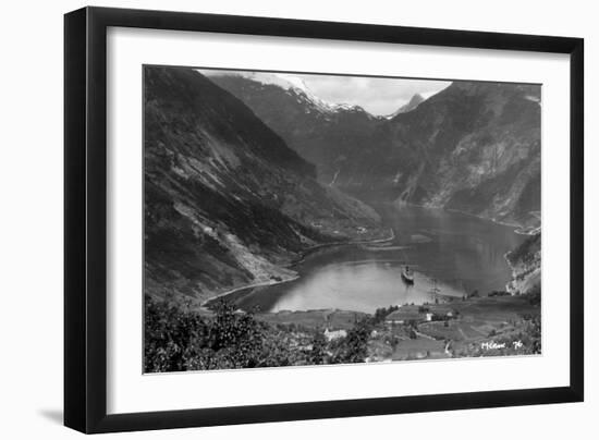 Merok, Geirangerfjord, Norway, 1929-null-Framed Giclee Print