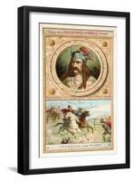 Merovech, King of the Salian Franks, and the Invasion of the Huns, 451-null-Framed Giclee Print