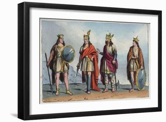 Merovingian Dynasty-Stefano Bianchetti-Framed Giclee Print