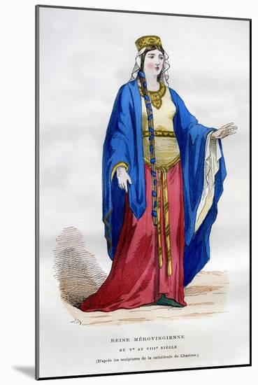 Merovingian Queen, 5th-8th Century (1882-188)-null-Mounted Giclee Print