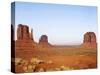 Merrick Butte and The Mittens, Monument Valley Tribal Park, Arizona-Rob Tilley-Stretched Canvas
