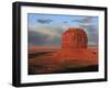 Merrick Butte at Sunset, Monument Valley, Arizona, USA-Michel Hersen-Framed Premium Photographic Print