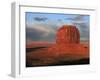 Merrick Butte at Sunset, Monument Valley, Arizona, USA-Michel Hersen-Framed Premium Photographic Print