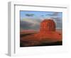 Merrick Butte at Sunset, Monument Valley, Arizona, USA-Michel Hersen-Framed Photographic Print