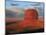 Merrick Butte at Sunset, Monument Valley, Arizona, USA-Michel Hersen-Mounted Photographic Print