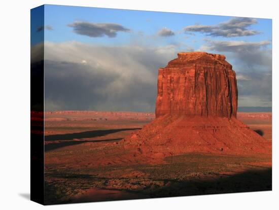 Merrick Butte at Sunset, Monument Valley, Arizona, USA-Michel Hersen-Stretched Canvas