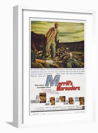 Merrill's Marauders-null-Framed Art Print