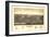 Merrimac, Massachusetts - Panoramic Map-Lantern Press-Framed Art Print