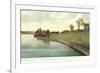 Merrimack River, Manchester, New Hampshire-null-Framed Premium Giclee Print