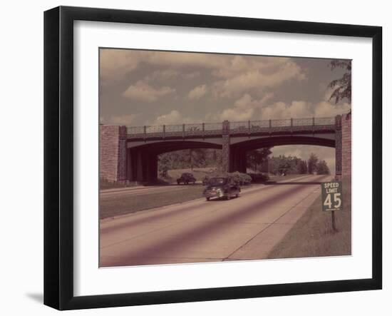 Merritt Parkway, New York-Bernard Hoffman-Framed Photographic Print