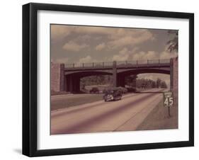 Merritt Parkway, New York-Bernard Hoffman-Framed Photographic Print