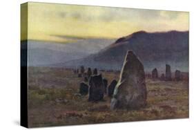 Merrivale Stone Avenue-Ernest W Haslehust-Stretched Canvas