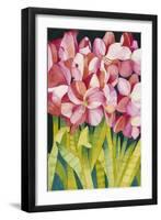 Merry Amaryllis-Mary Russel-Framed Giclee Print