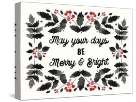 Merry and Bright-Kristine Hegre-Stretched Canvas