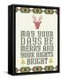 Merry and Bright-Ashley Sta Teresa-Framed Stretched Canvas