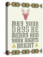 Merry and Bright-Ashley Sta Teresa-Stretched Canvas