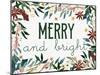 Merry and Bright-Kim Allen-Mounted Art Print