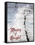 Merry and Bright-Milli Villa-Framed Stretched Canvas