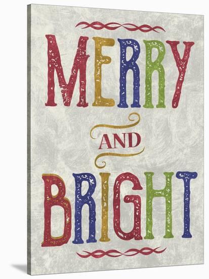 Merry and Bright-Erin Clark-Stretched Canvas